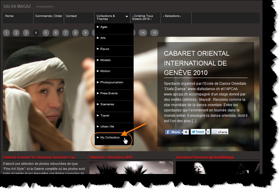 mycollections-homepage