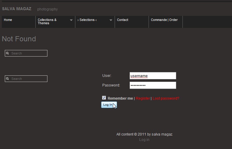 mycollections-login